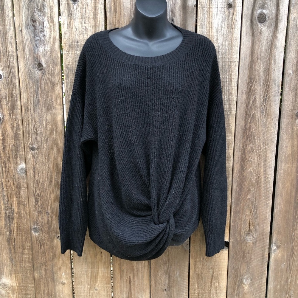 Aerie twist front sweater - Picture 2 of 4
